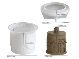 Molde silicona cupula europea